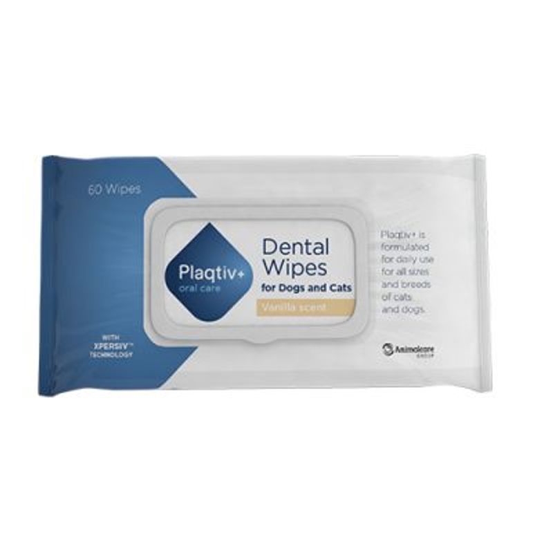 PLAQTIV+ DENTAL WIPES 