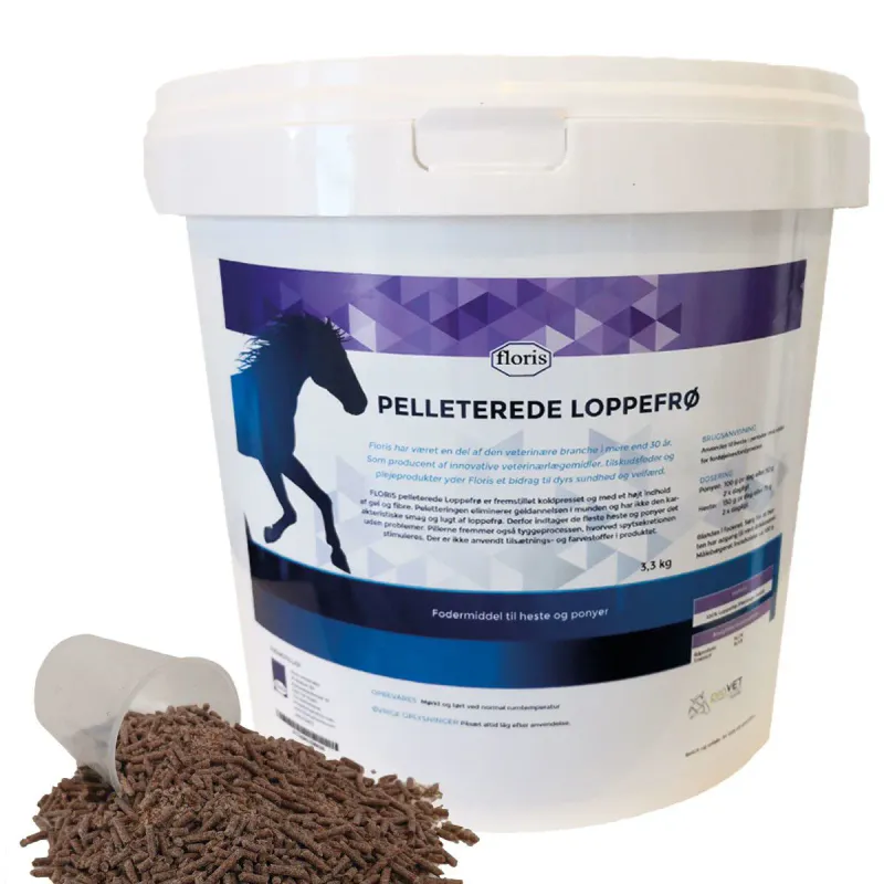 Floris loppefrø pellets 3,3 kg