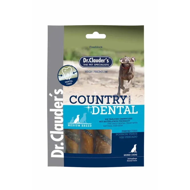 Hovedbilde Dr.Clauder Country Dental Dog Snack Medium 120g ...